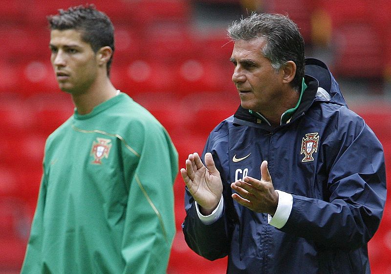 Queiroz: "Voy a convocar a Cristiano"