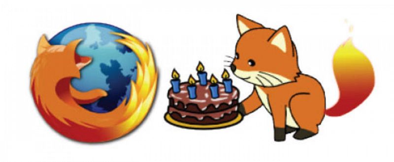 Feliz quinto cumpleaños, Firefox