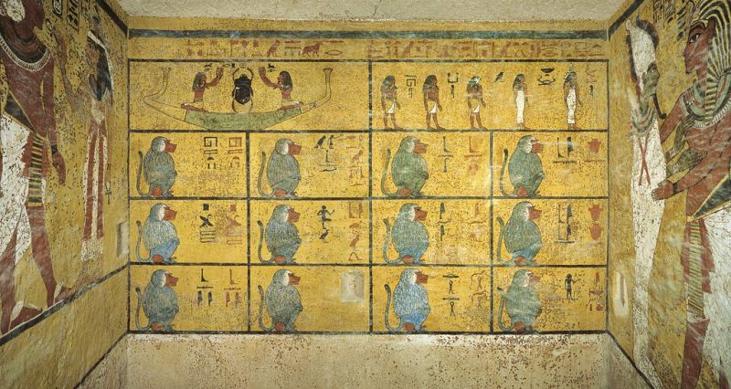 Comienzan a restaurar la tumba de Tutankamón