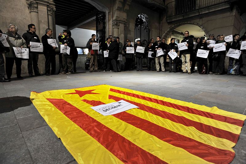 Girona, primera capital de provincia  en apoyar una consulta sobre la independencia de Cataluña