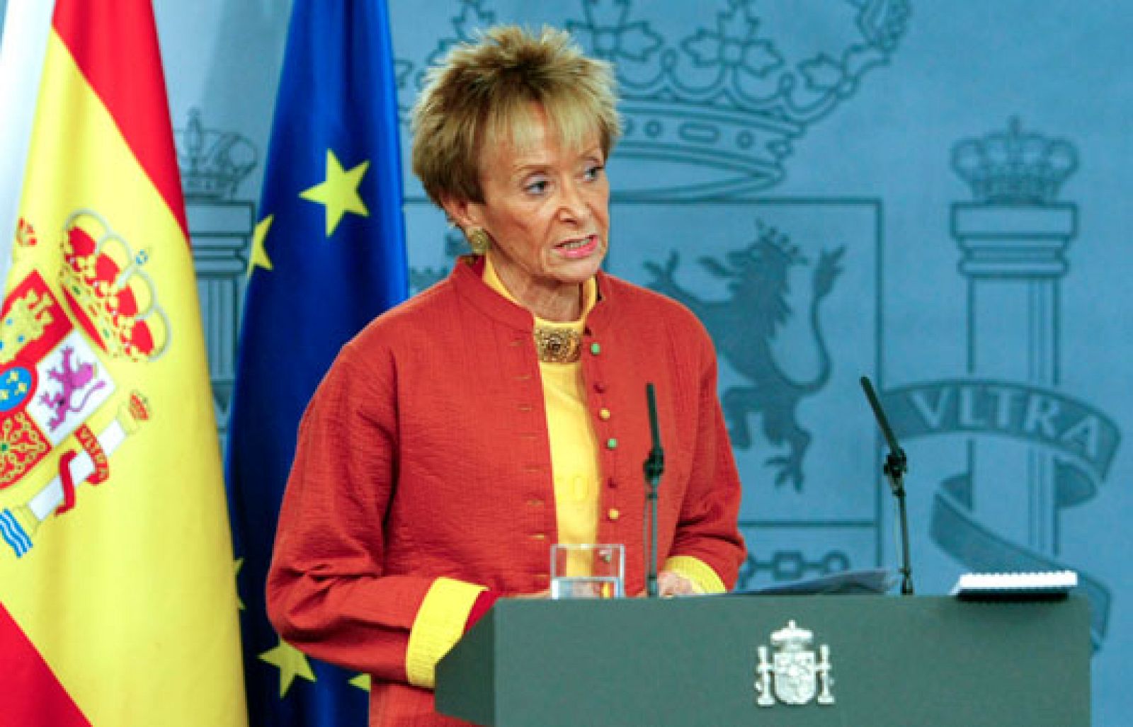 Comparecencia de la vicepresidenta para dar los detalles de la liberación del Alakrana | Ver