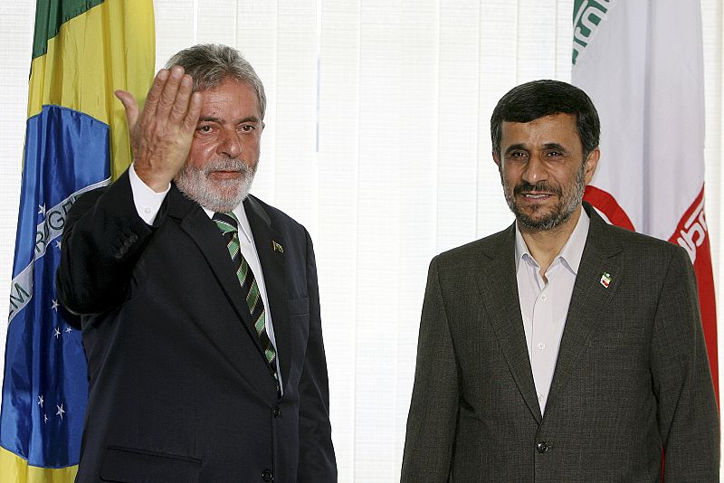 Lula reconoce ante Ahmadineyad el "derecho" de Irán a un programa nuclear