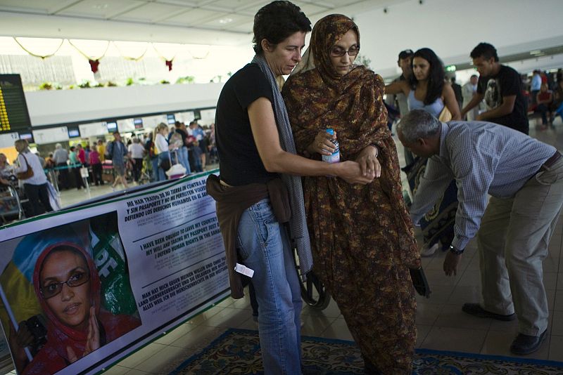 Los EE.UU. están "preocupados" por la salud de la activista saharaui Aminatu Haidar