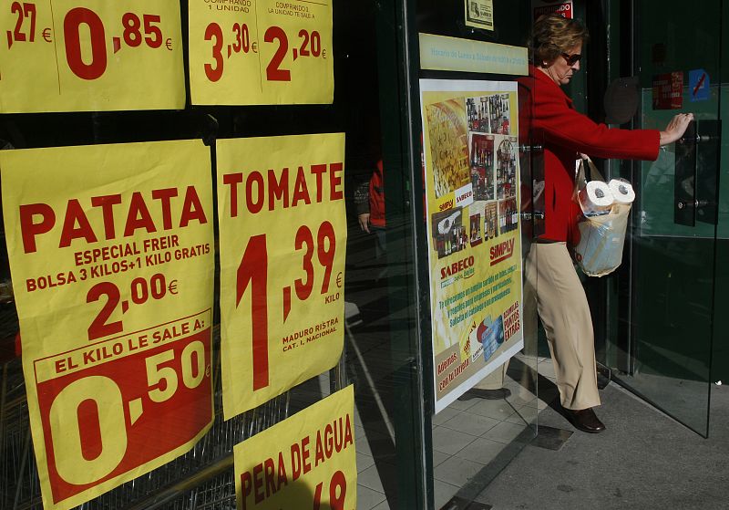 La inflación armonizada vuelve a tasas positivas en noviembre y se sitúa en el 0,4%