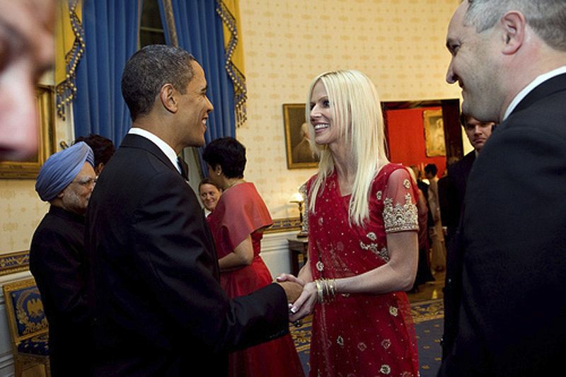 La pareja que se coló en la Casa Blanca llegó a saludar personalmente a Obama