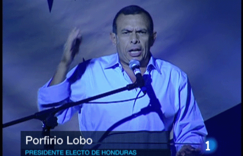 Porfirio Lobo gana las elecciones de Honduras