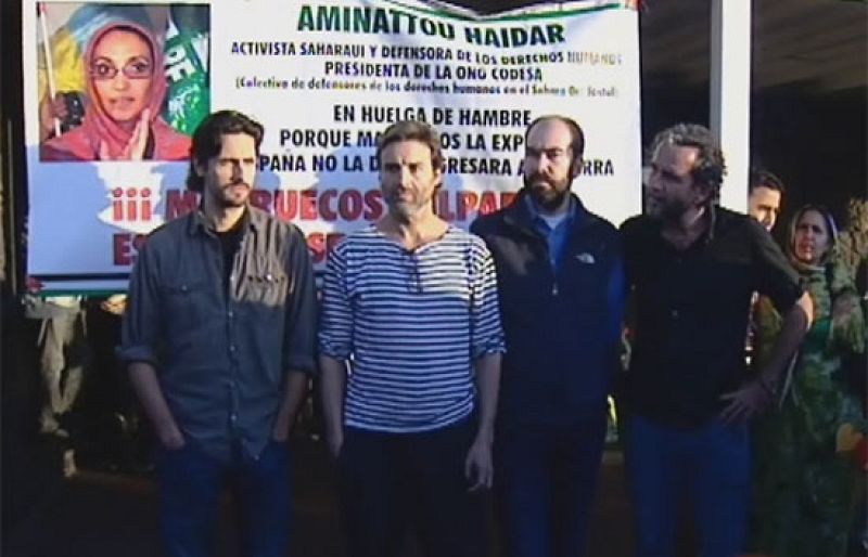 Haidar se niega a recoger la resolución del juez, que decide no ingresarla contra su voluntad