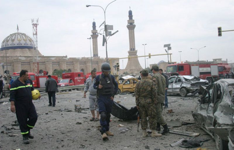 Más de cien muertos y cerca de 450 heridos en cinco explosiones en Bagdad