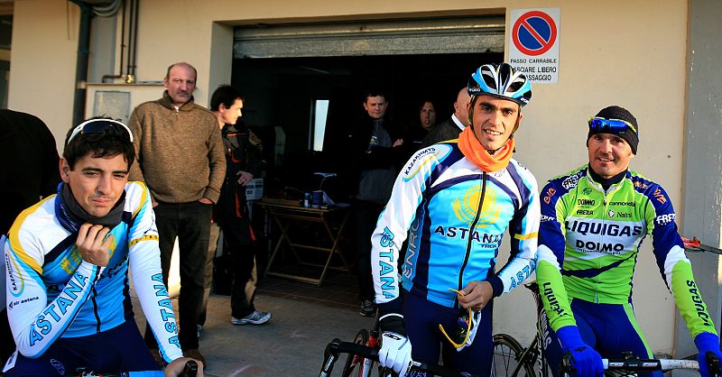 Contador comienza la pretemporada en Pisa