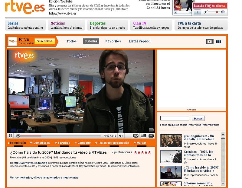 2,2 millones de españoles visitan cada día YouTube