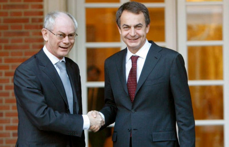 Zapatero y Van Rompuy, coordinados ante la presidencia española de la UE