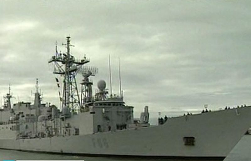 La fragata "Canarias" regresa tras participar en la operación Atalanta