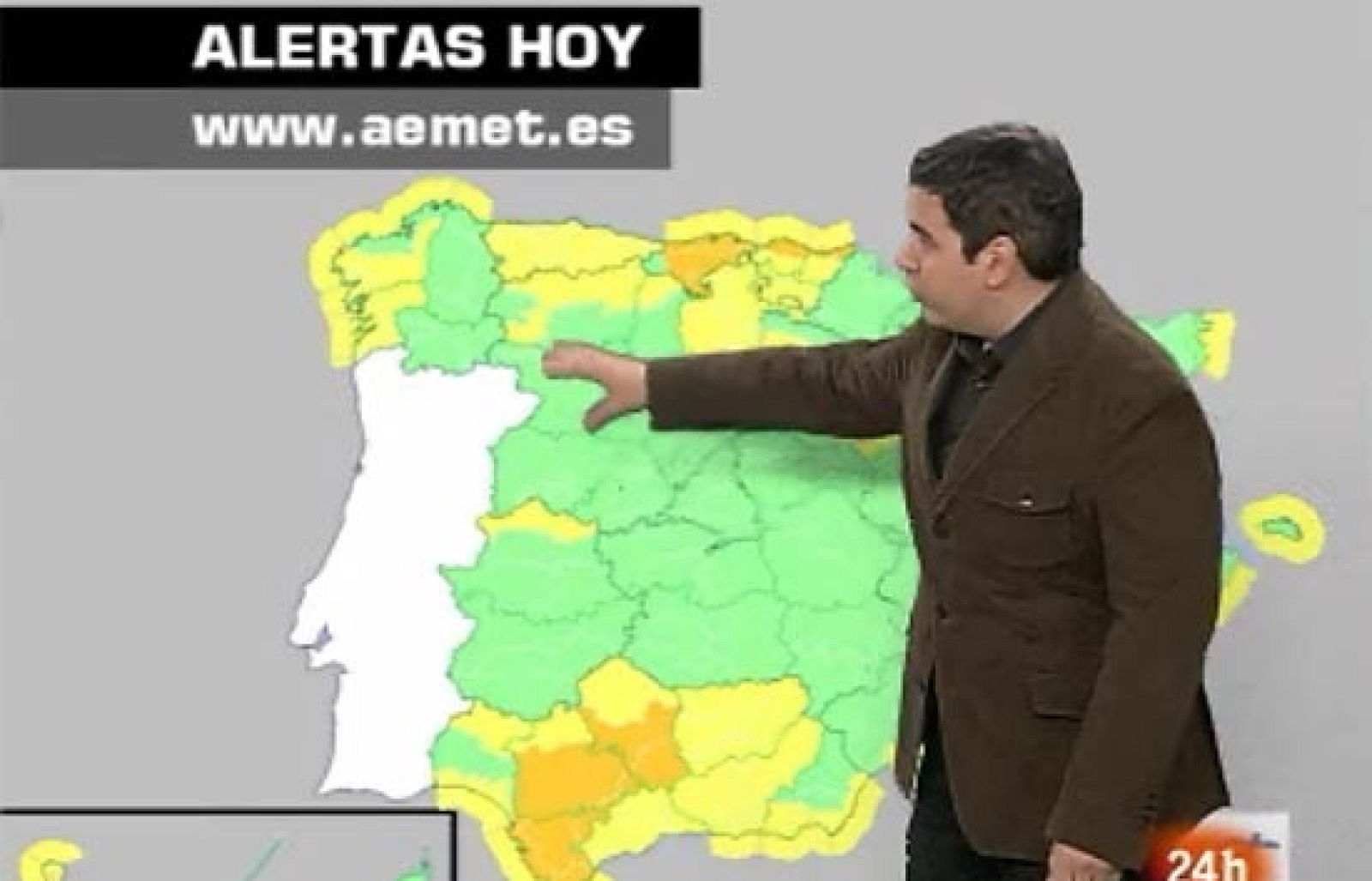 Nieve en el extremo norte