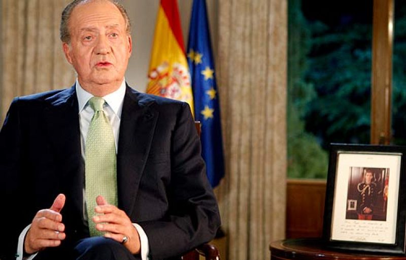 El Rey llama a "superar tensiones y divisiones" con ayuda de la Constitución