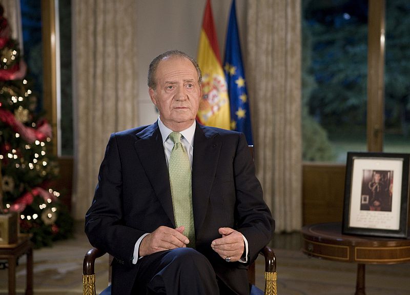 El Príncipe, protagonista de la foto en un mensaje navideño del Rey con imagen actualizada