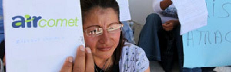 450 ecuatorianos afectados por Air Comet logran salir de Madrid hacia Quito