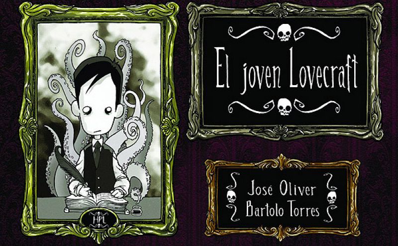 'El joven Lovecraft', un cómic terrorífico para morirse de risa
