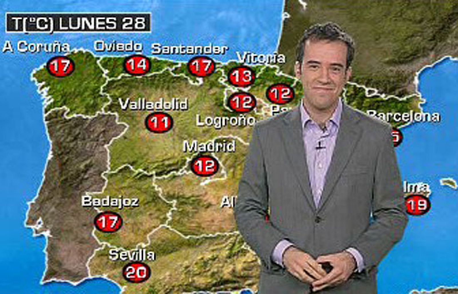 Lluvias en el tercio occidental peninsular