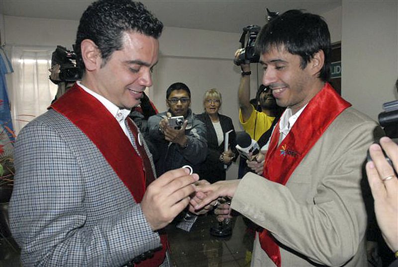 El primer matrimonio homosexual de Latinoamérica se celebra en Argentina