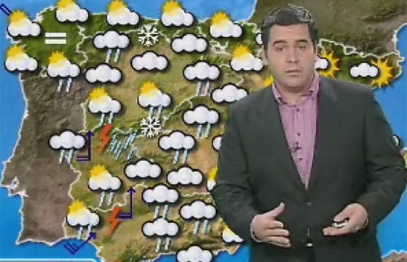 Extremadura y Andalucía, en alerta amarilla por lluvias y fuertes rachas de viento