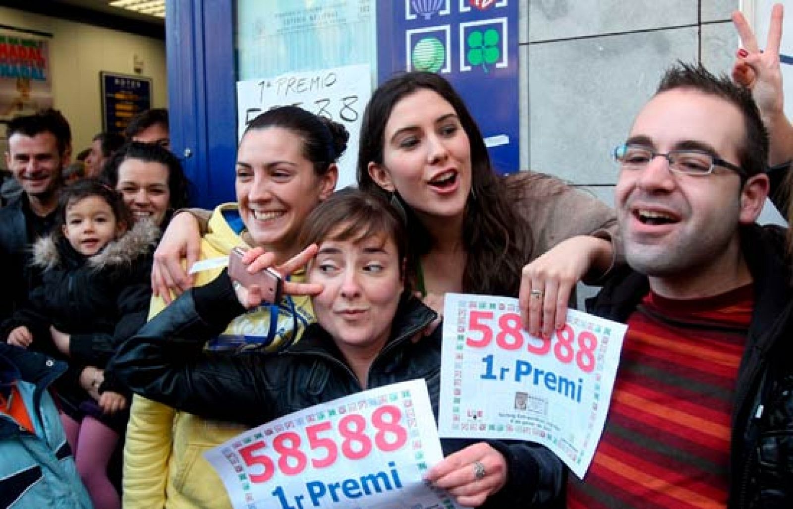 El primer premio del Niño cae en la administración número 1 de Castelldefels | Ver