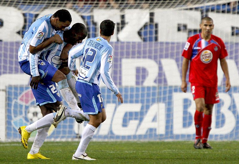 Dos primeras se dejan sorprender y el Málaga deja escapar vivo al Getafe