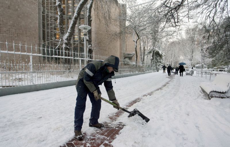 Toda España en alerta por nieve, frío y viento menos Extremadura, Madrid y Canarias