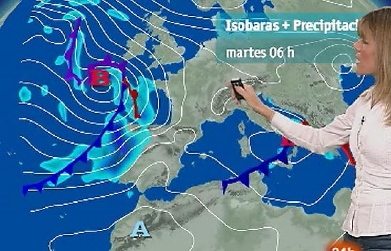 Un total de 41 provincias están en alerta por viento, lluvia y nieve