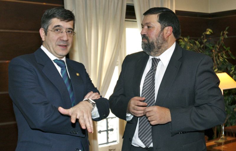 El Supremo confirma el archivo de la causa contra López e Ibarretxe por reunirse con Batasuna