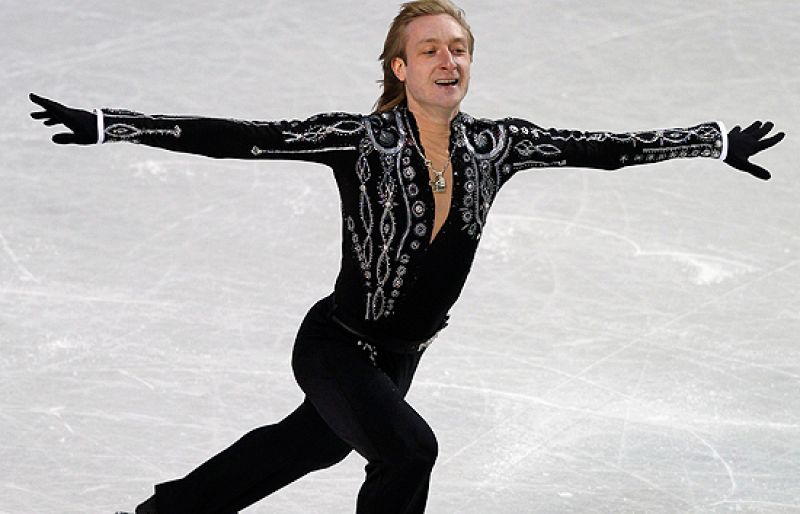 El patinador ruso Evgueni Plushenko se proclama Campeón de Europa