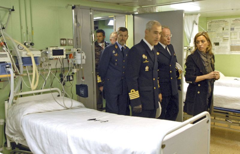 El buque español Castilla pone rumbo a Haití