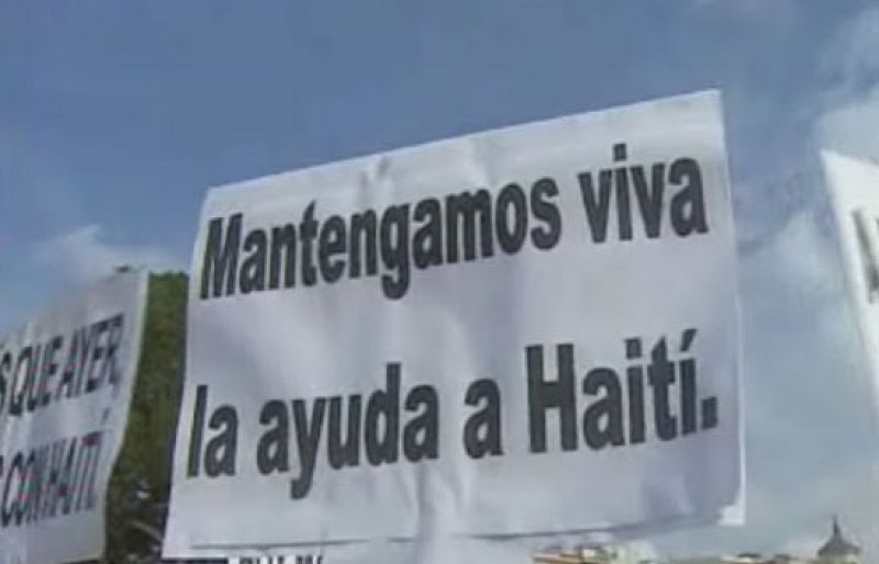 Los haitianos en España recuerdan a las víctimas del terremoto y apelan a la solidaridad internacional