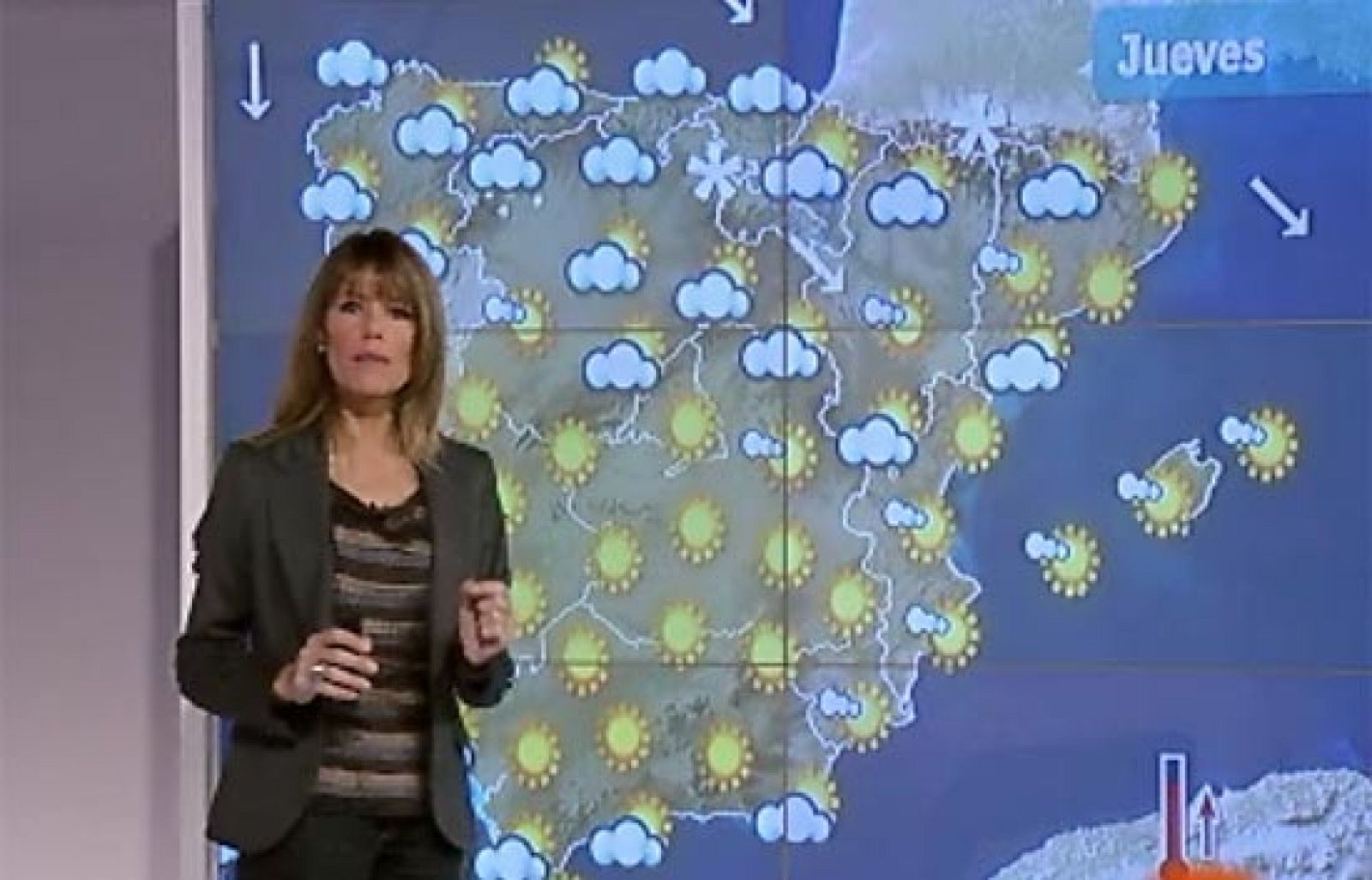 Frío intenso en el centro peninsular