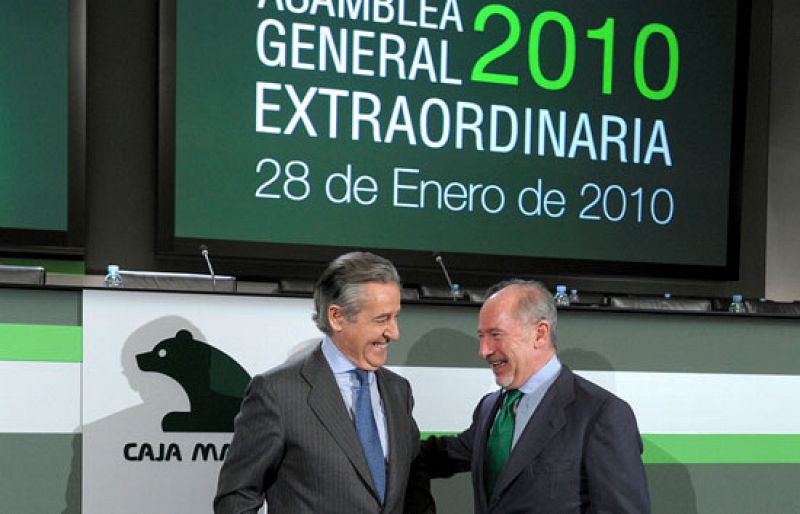 Rato ya es presidente de Caja Madrid por unanimidad del nuevo consejo