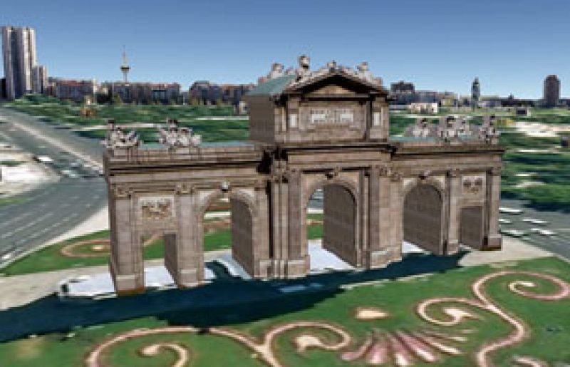 Madrid, la ciudad más tridimensional del mundo en Google Earth