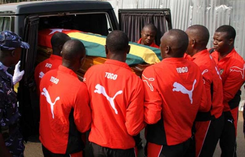 Togo es inhabilitada por abandonar la Copa África