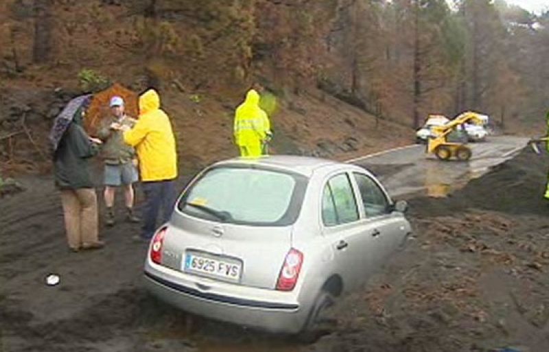 Evacuan a los vecinos de Fuencaliente, en La Palma, ante el riesgo de una fuerte borrasca