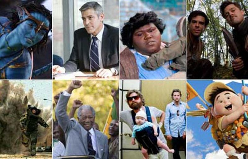 ¿Cuáles serán los diez filmes nominados a los Oscar 2010 como mejor película?