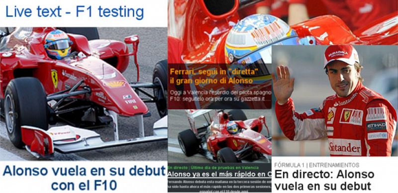 Máxima expectación en el debut de Alonso