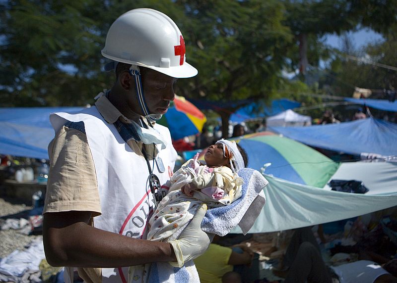 Cruz Roja Española, la tercera del mundo en recaudación de fondos para Haití