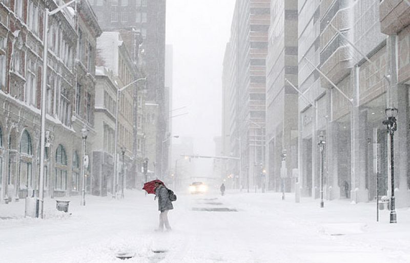 Washington, paralizada por una tormenta de nieve en la que han muerto dos personas