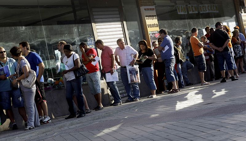 El diferencial de paro entre España y la OCDE marca un nuevo récord