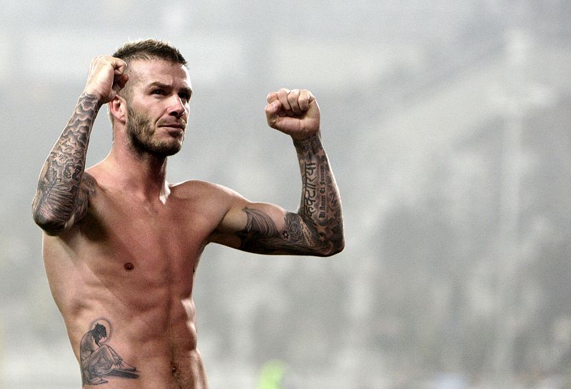Beckham y su stage premundialista en Milán