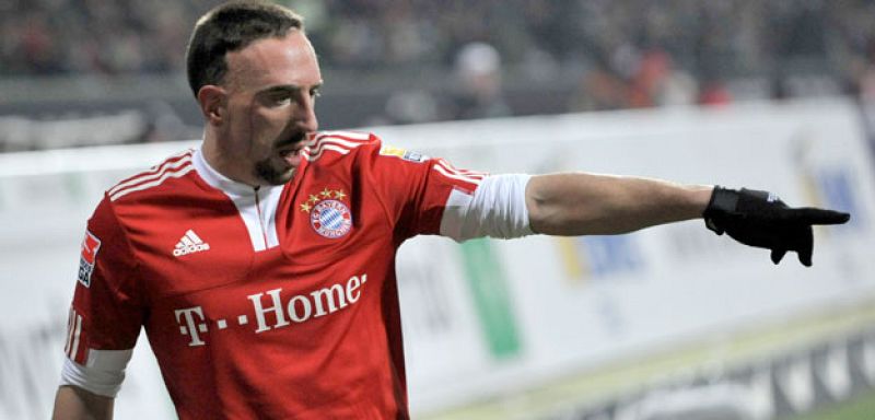 Ribéry se dejea querer por el Barça