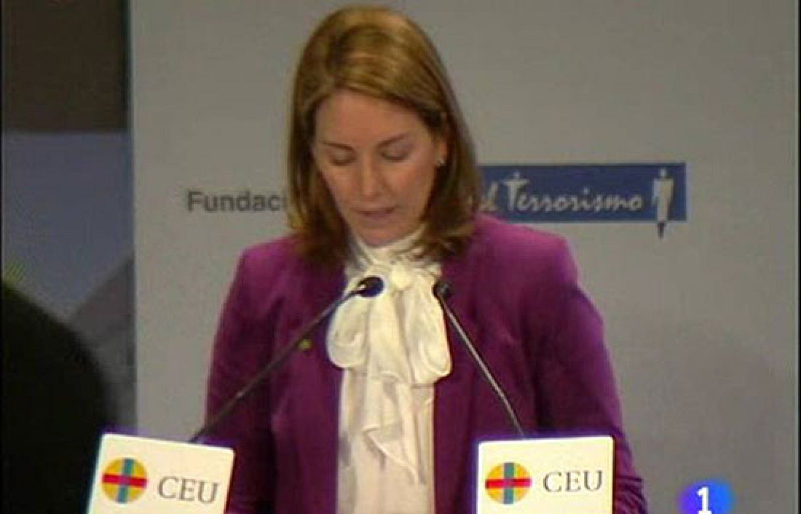 Arantxa Quiroga llama a los jovenes a apartarse de ETA