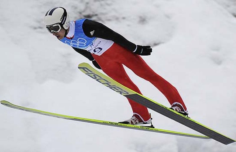 Simon Ammann logra la primera medalla de oro de los Juegos