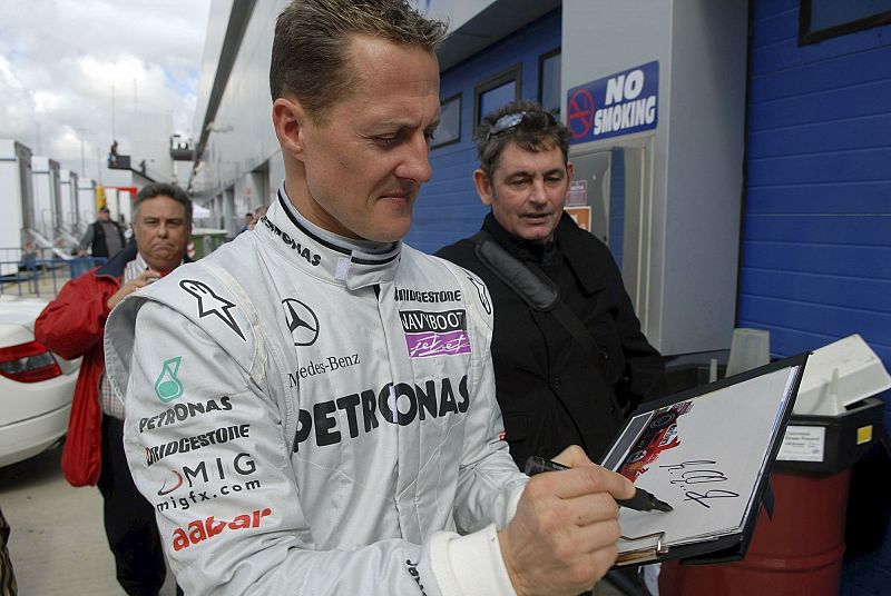 Schumacher: "Me encanta la competición"