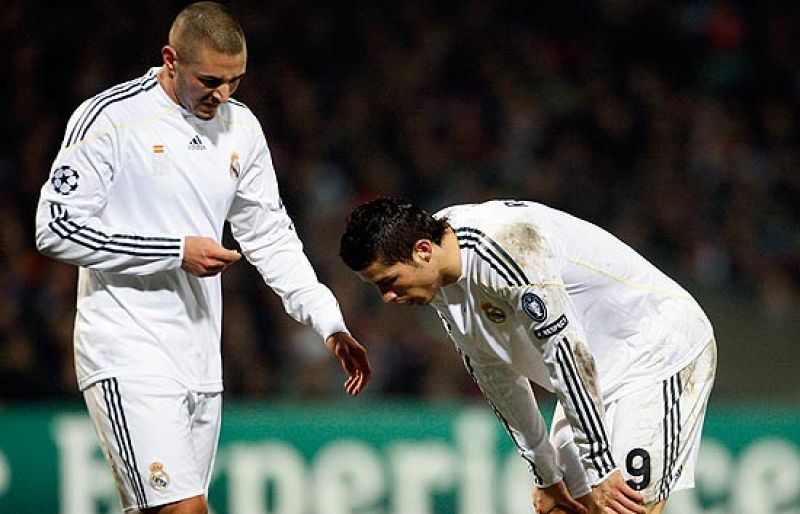 El Real Madrid se ahoga en Lyon