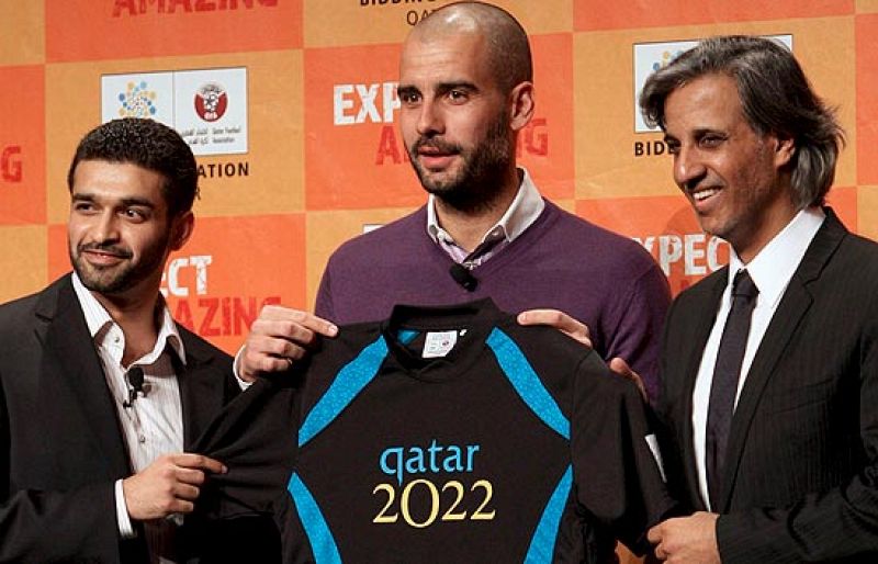 Guardiola, embajador de Qatar para el Mundial 2022