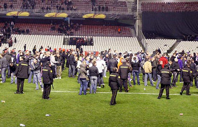 El Gobierno vasco niega responsabilides en los incidentes del Athletic-Anderlecht